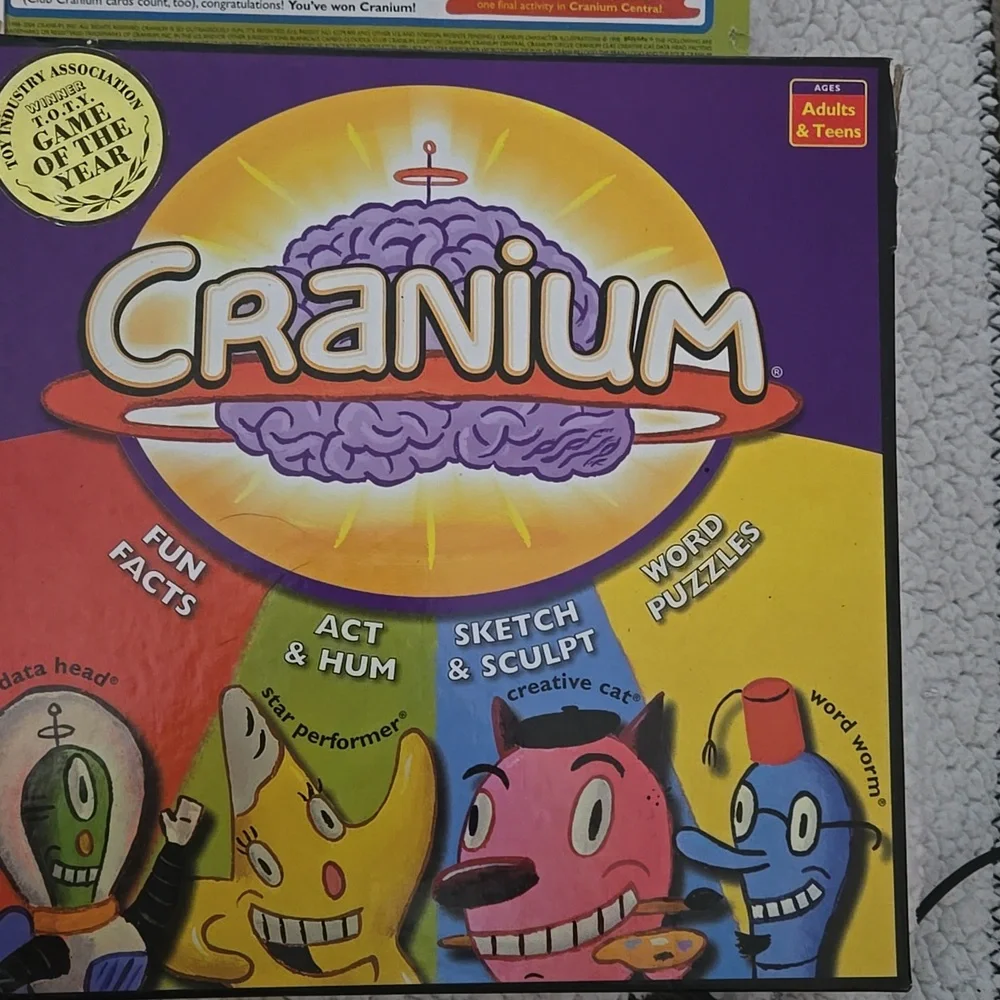 Cranium‎ Puzzle Game with Colorful Challenges
